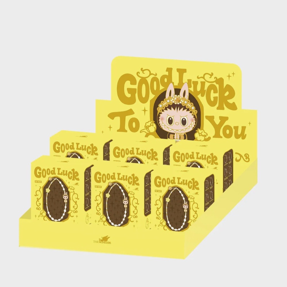 Pop Mart - The Monsters -Good Luck To You Charm Blind Box Labubu
